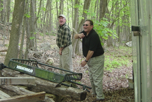 Skins catches John and Ed taking a leak behing Farrington barn !!!!