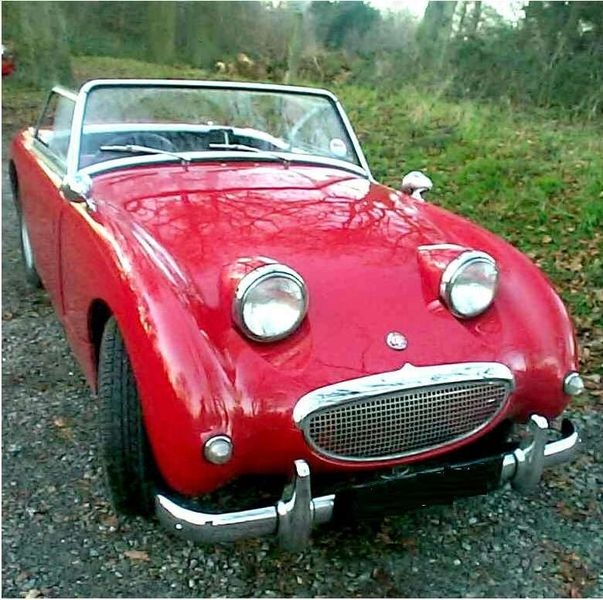 Almost killed me but sure fun to drive- Austin Healey Bugeye Sprite 
John vanden Heuvel