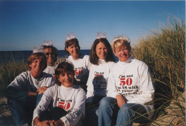 Mary Grace, Suzanne Ferree, Janet Martin, Mary Bass, Heidi Gerber, Sally Arumus and Jenny Bates (taking the picture!)