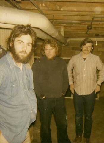 Dave Lynch, John Wuerthner, Casey Nickerson,  Washington DC 1972. 